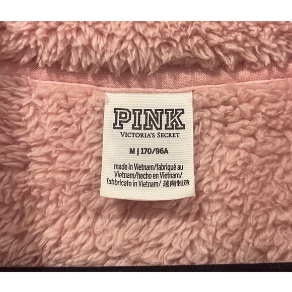 PINK Cozy Oversized Sherpa Hoodie - Picture 2 of 6